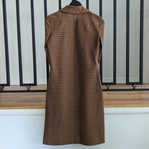 Handmade Librarian Dress | Vintage Mid-Century - Picture 4 of 4